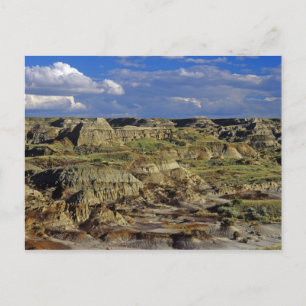 Cartão Postal Formações de Badlands no Parque Provincial dos Din