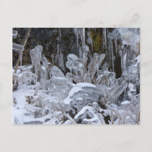 Cartão Postal Formações De Gelo, Ilha De Unalaska