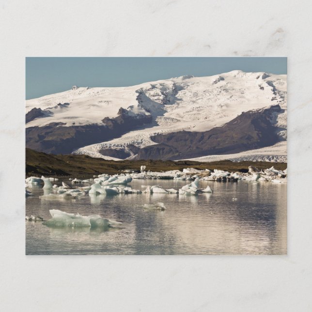 Cartão Postal Formações de Iceberg (Frente)