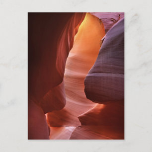 Cartão Postal Formações de slots de Antelope Canyon