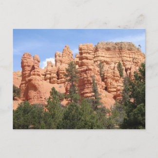 Cartão Postal Formações geológicas incríveis no Red Canyon, Utah