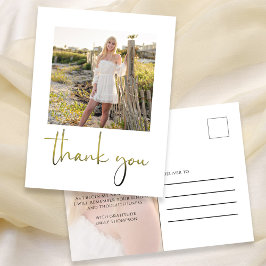 Cartão Postal Formando Moderno, Tendência Simples, Minimalista O