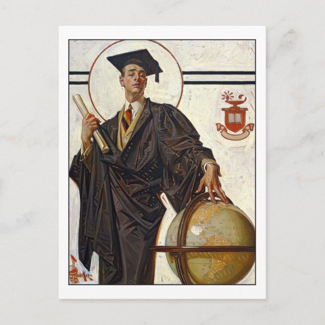 Cartão Postal Formando parabéns (Frente)