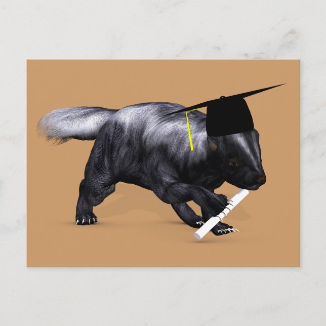 Cartão Postal Formando Skunk (Frente)