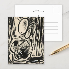 Cartão Postal Formas Abstratas | Rudolf Bauer