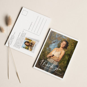 Cartão Postal Formatura 2026 Script Multi Foto Obrigado