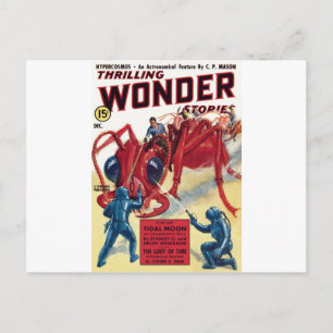 Cartão Postal Formiga vermelha gigante