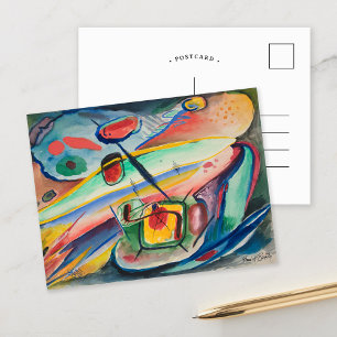 Cartão Postal Formulários abstrato   Rudolf Bauer