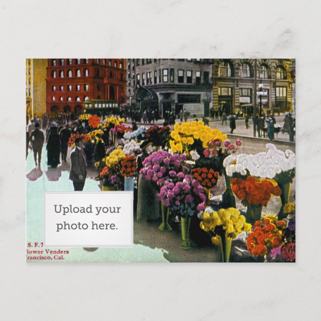 Cartão Postal Fornecedores de Flor (Frente)