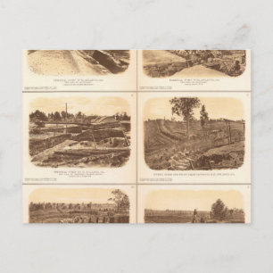 Cartão Postal Forragens, baterias, Atlanta, Ga