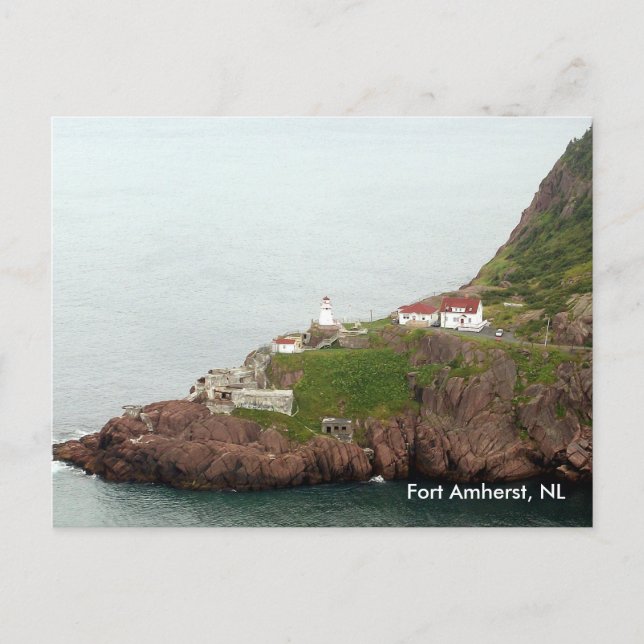 Cartão postal Fort Amherst (Frente)