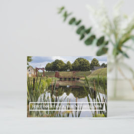 Cartão Postal Fort Bourtange, Groningen, Países Baixos