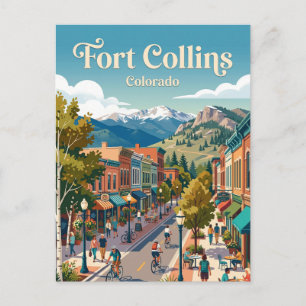 Cartão Postal Fort Collins Colorado