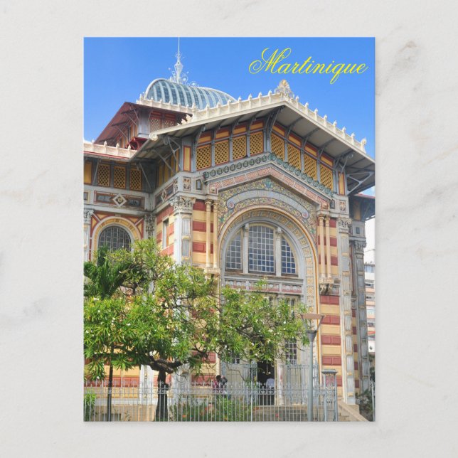 Cartão Postal Fort-de-France, Martinica (Frente)