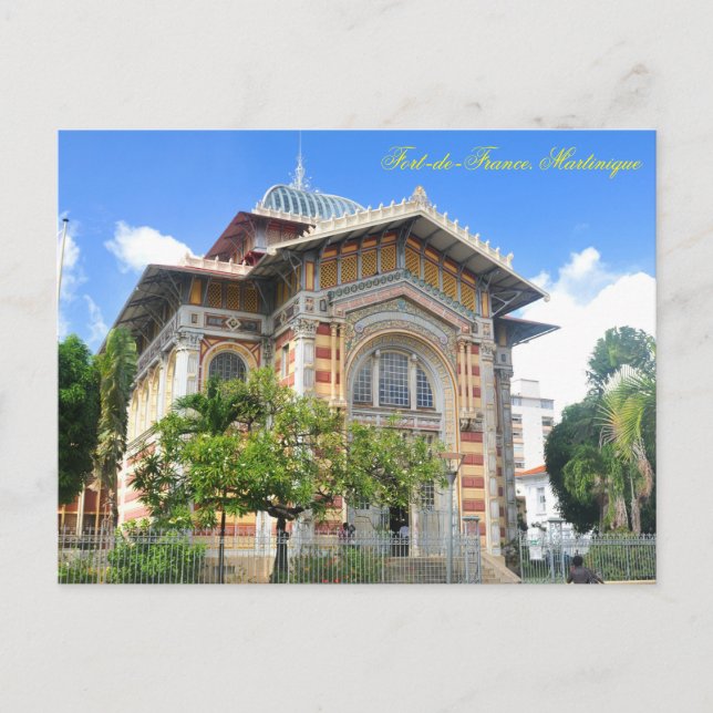 Cartão Postal Fort-de-France, Martinica (Frente)