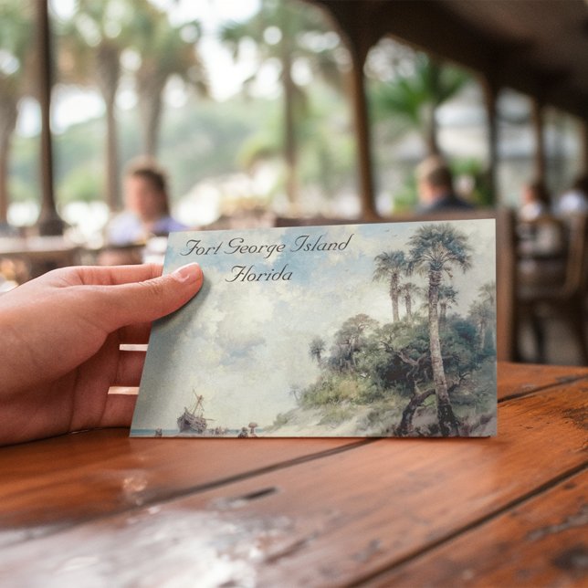 Cartão Postal Fort George Island, Florida (Criador carregado)