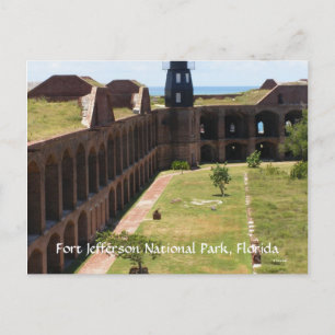 Cartão Postal Fort Jefferson