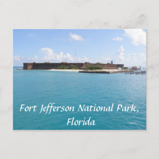 Cartão Postal Fort Jefferson