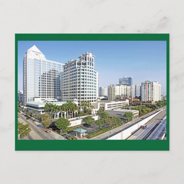 Cartão Postal Fort Lauderdale, a cidade de Tomorrows Brilhante (Frente)