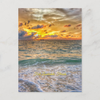 Cartão Postal Fort Lauderdale, Florida - Aqua Burn