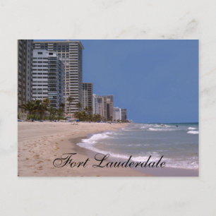 Cartão postal Fort Lauderdale Florida Beach & Oce