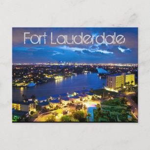Cartão Postal Fort Lauderdale, Flórida, EUA