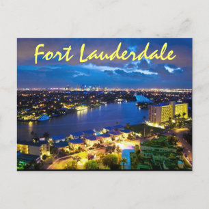 Cartão Postal Fort Lauderdale, Flórida, EUA