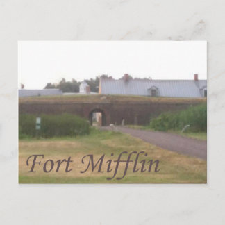 CARTÃO POSTAL FORT MIFFLIN