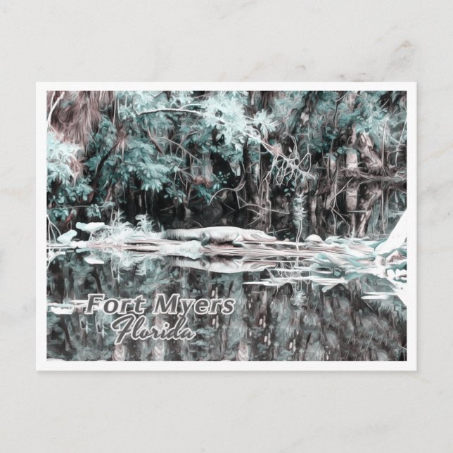 CARTÃO POSTAL FORT MYERS FLORIDA (Frente)