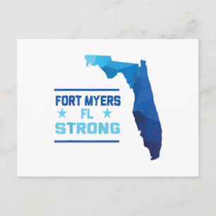 Cartão Postal Fort Myers Flórida Forte