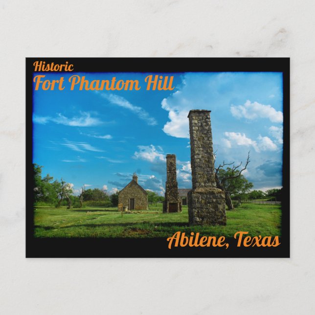 Cartão Postal Fort Phantom Hill (Frente)
