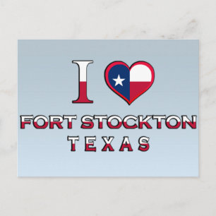 Cartão Postal Fort Stockton, Texas