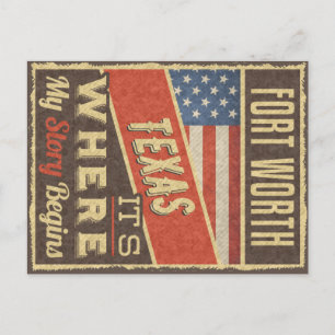 Cartão Postal Fort Worth Texas