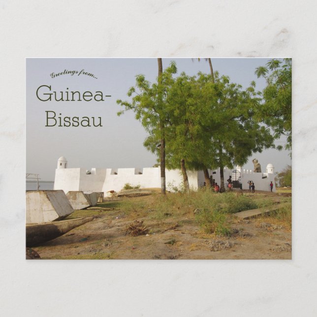 Cartão Postal Fortaleza de Cacheu Guiné Bissau (Frente)