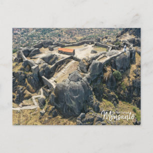 Cartão Postal Fortaleza no topo da colina- Monsanto Portugal