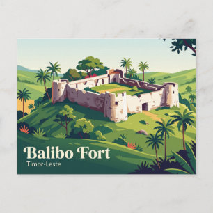 Cartão Postal Forte Balibo Timor-Leste