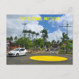 Cartão Postal Forte de França. Martinica