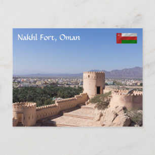 Cartão Postal Forte de Nakhl, Omã