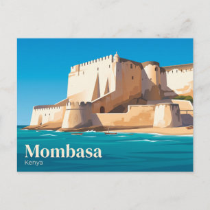 Cartão Postal Forte Jesus Quênia