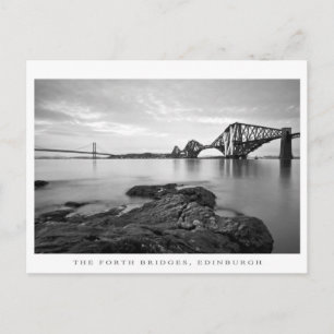 Cartão Postal Forth Bridges Poster