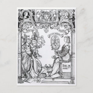 Cartão Postal Fortuna e Sabedoria