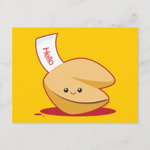 Cartão Postal Fortune Cookie