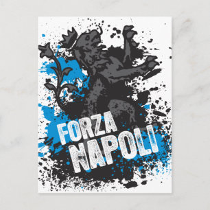 Cartão Postal Forza Napoli