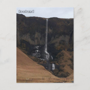 Cartão Postal Foss á Siðu, Sul da Islândia