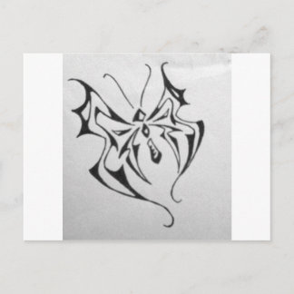 Cartão Postal foto-40.JPG borboleta tribal