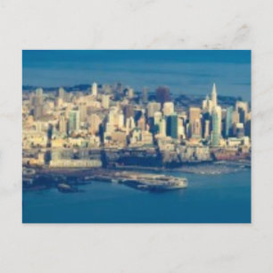 Cartão Postal Foto aérea da Baía de São Francisco
