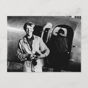 Cartão Postal Foto antiga de Amelia Earhart