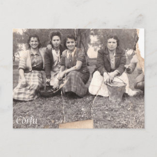 Cartão Postal Foto antiga do Corfu
