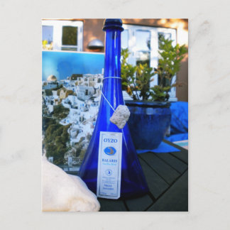 Cartão Postal Foto Colette Guggenheim de Santorini OYZO