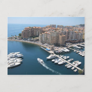 Cartão Postal Foto da baía de Monte Carlo